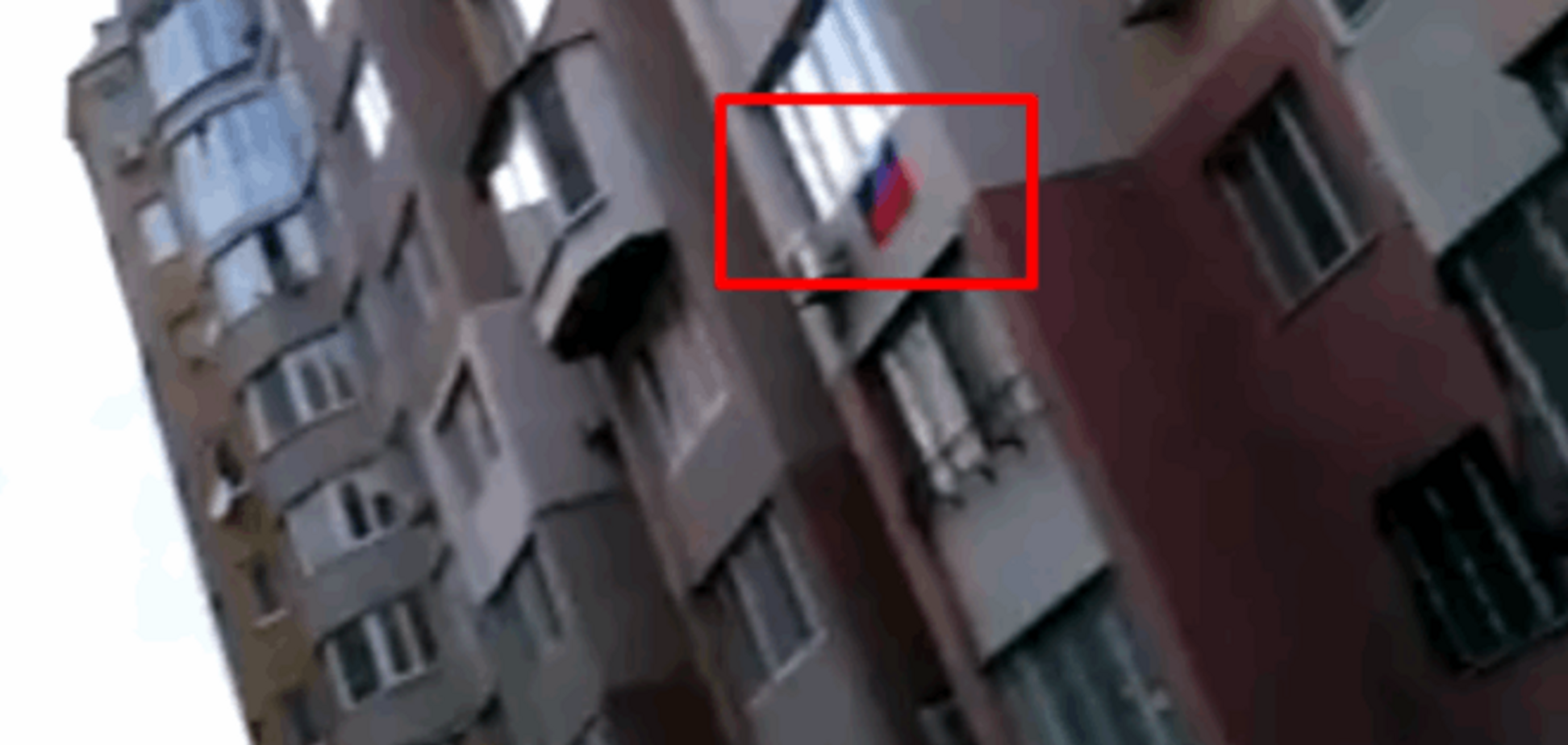 В Одессе в День Победы вывесили российский флаг: видеофакт