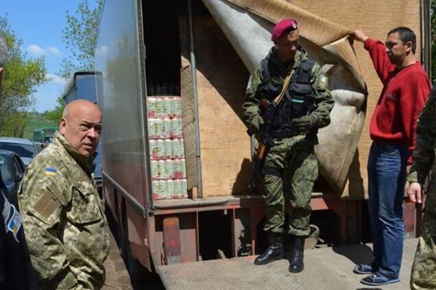 Террористы без пива: Москаль задержал 2 фуры с 'пенным' напитком