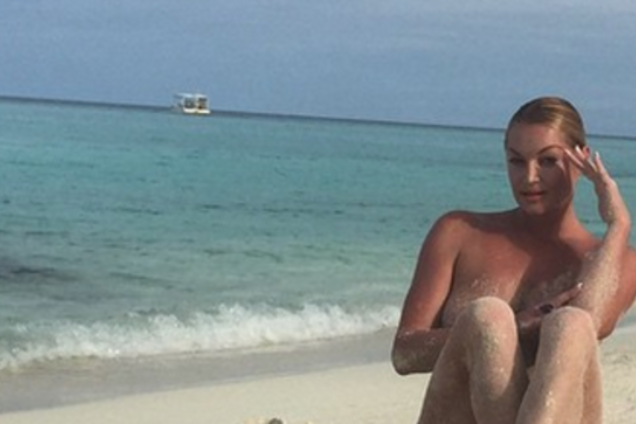 Анастасия Волочкова попала в 'тропическое ДТП'