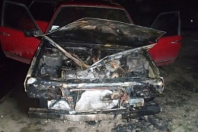 В Киеве за сутки сгорело 5 автомобилей 