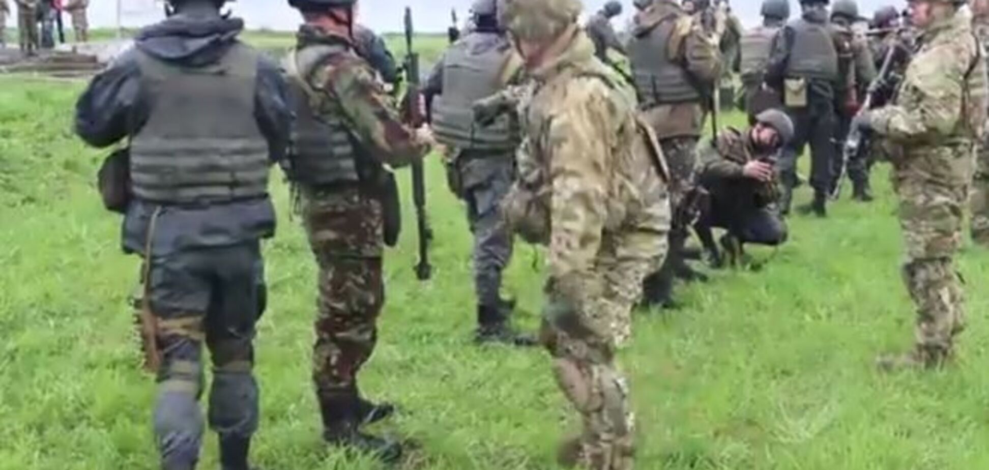 Опубликовано видео тренировок бойцов ВСУ с американскими инструкторами