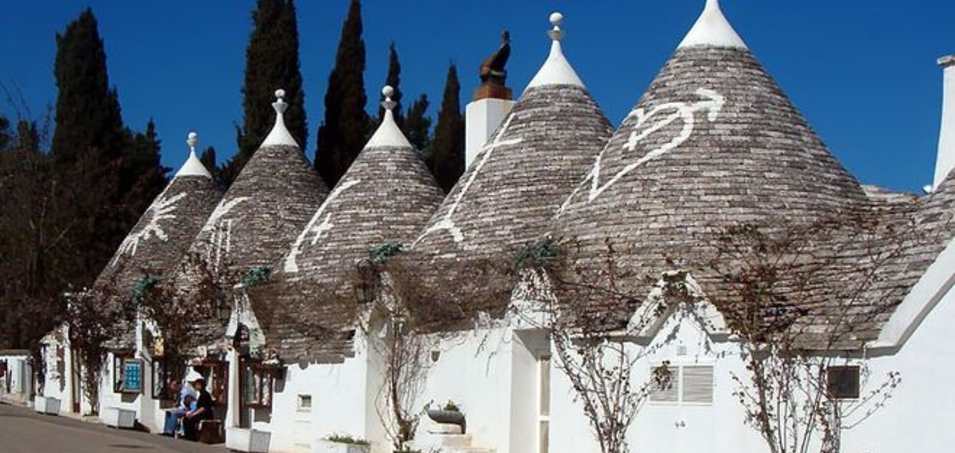 Итальянский город с уникальными домами трулли
