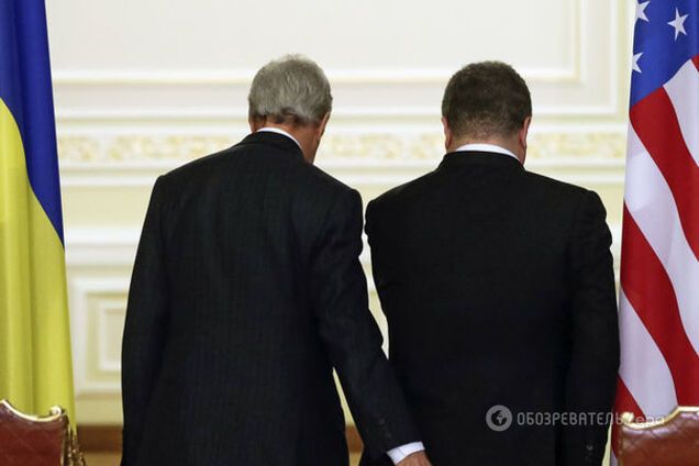 Керри рассказал Порошенко, о чем говорил с Путиным