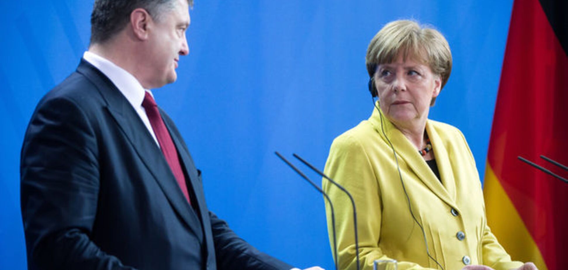Меркель услышала от Порошенко о 400 украинских заложниках на Донбассе