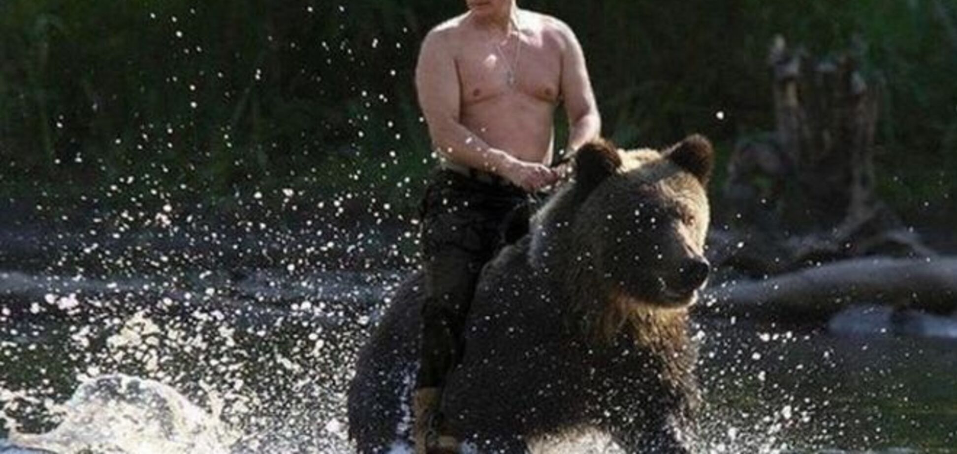 Путин врет так же хорошо, как и ездит верхом
