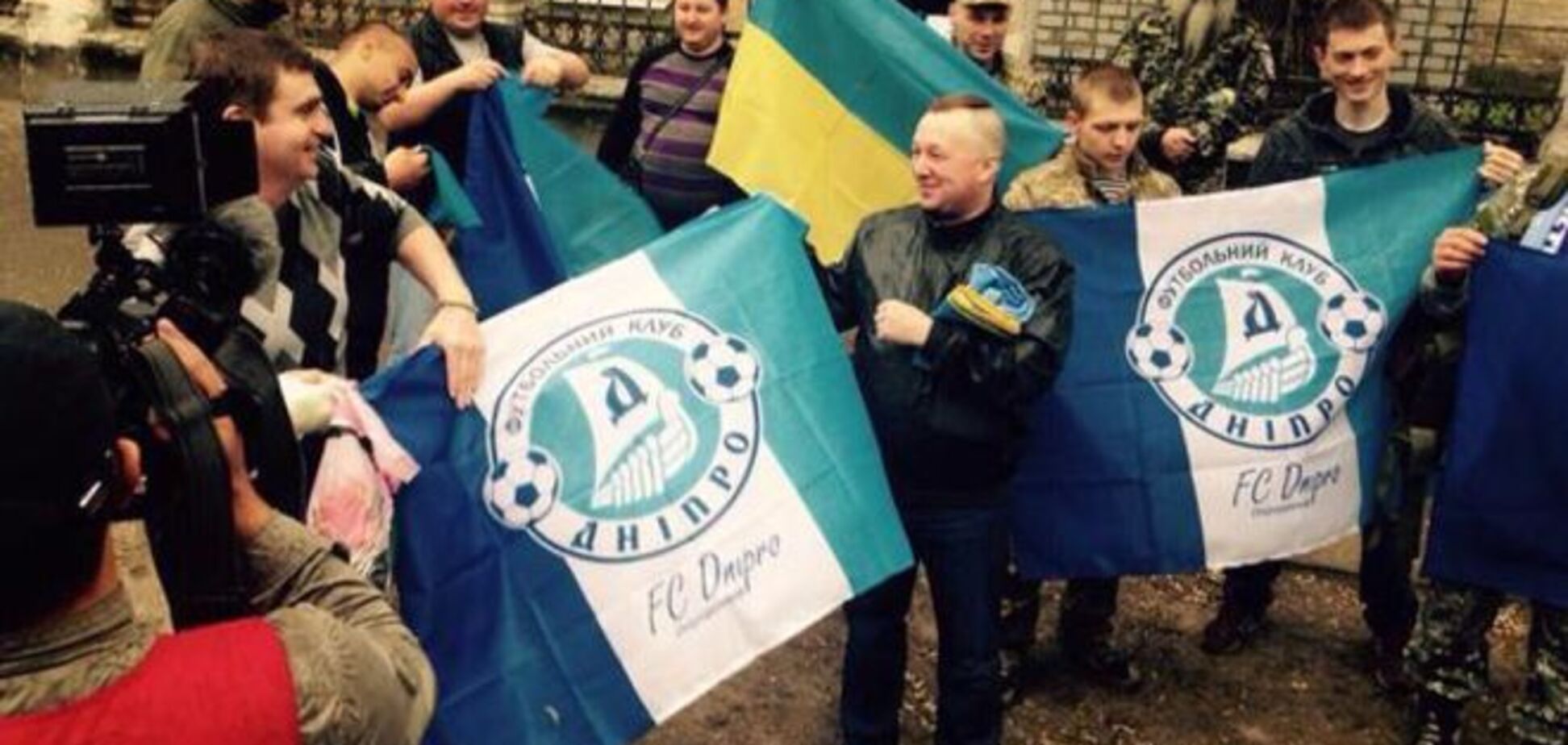 Раненые бойцы из зоны АТО приедут на матч 'Днепр' - 'Наполи'