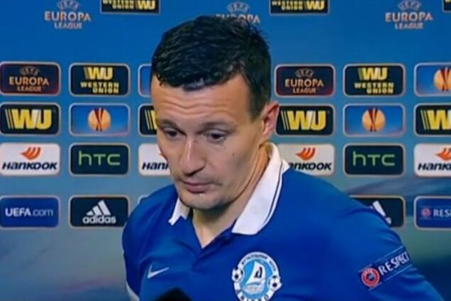 Защитник 'Днепра' посвятил финал Лиги Европы Украине и бойцам АТО