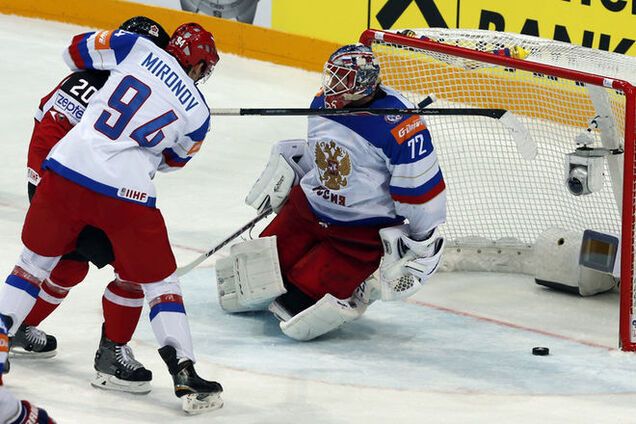 Россия - Канада - 1-6: яркие фото финала ЧМ по хоккею