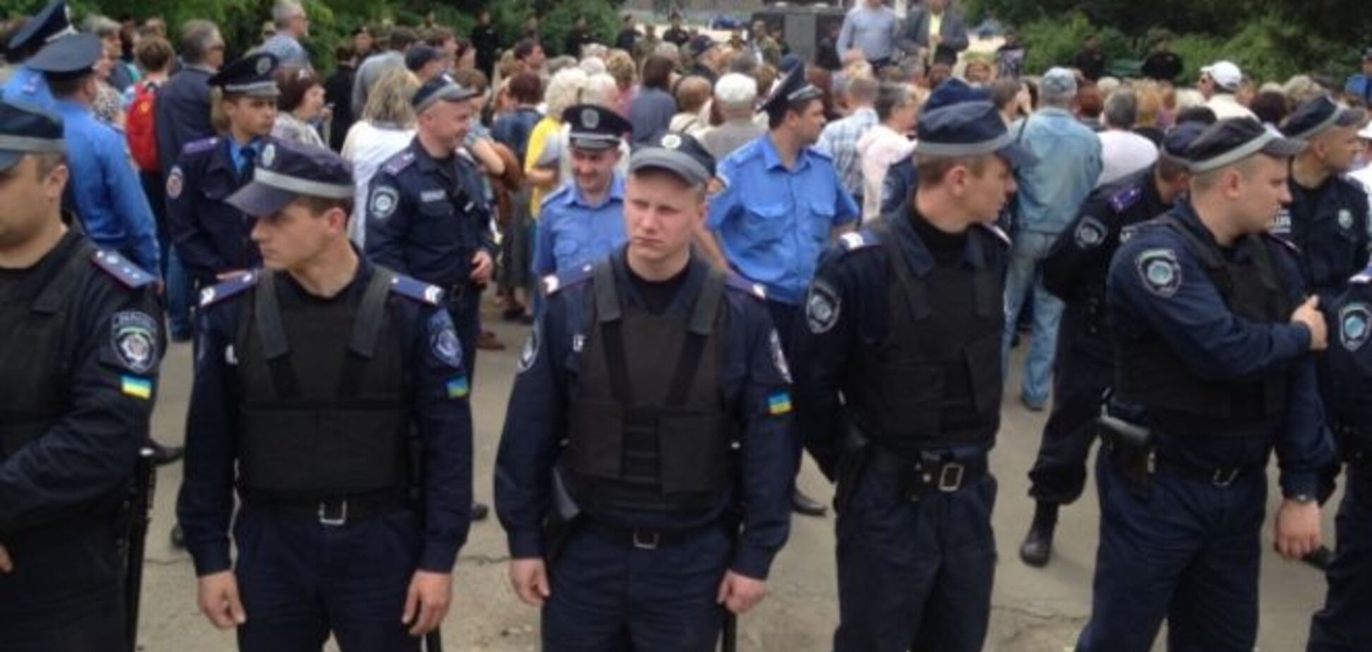 В Одессе на Куликовом поле столкнулись евромайдановцы и поклонники Путина