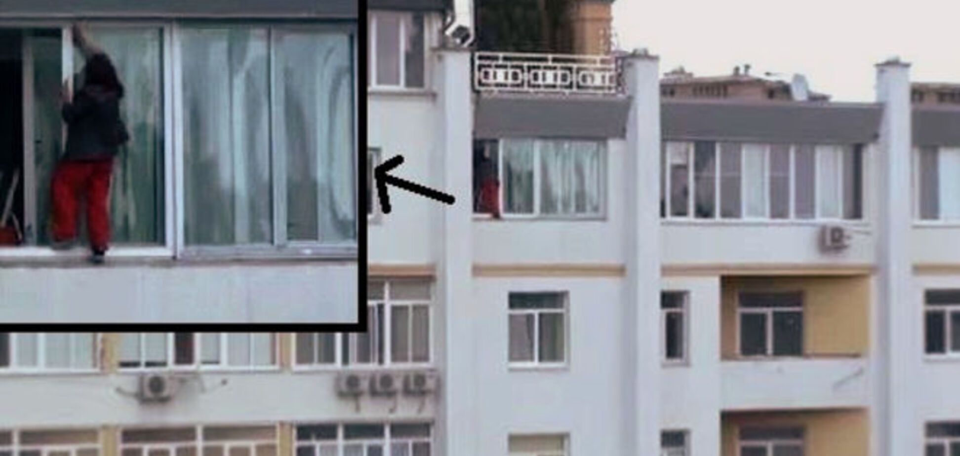 'Мустанг в юбке': сеть 'взорвало' видео с отчаянной львовской мойщицей окон