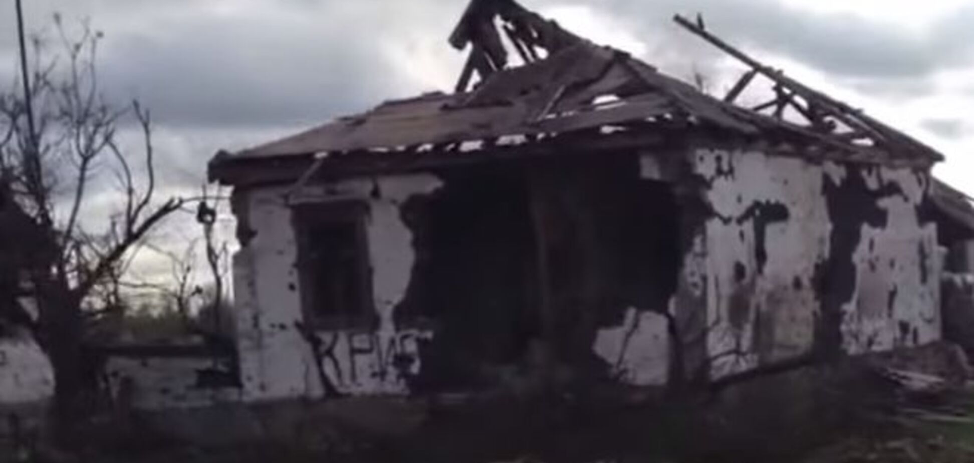 Российские 'освободители' превратили Никишино в обгоревшие руины: видеофакт