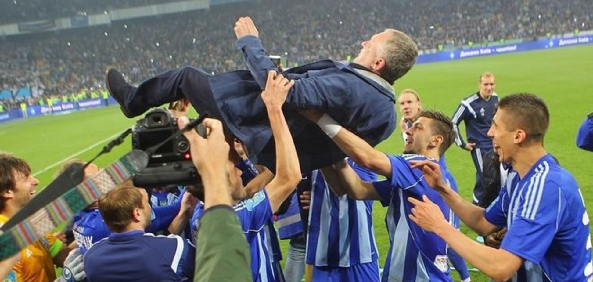 Самые яркие фото 'золотого' матча 'Динамо'