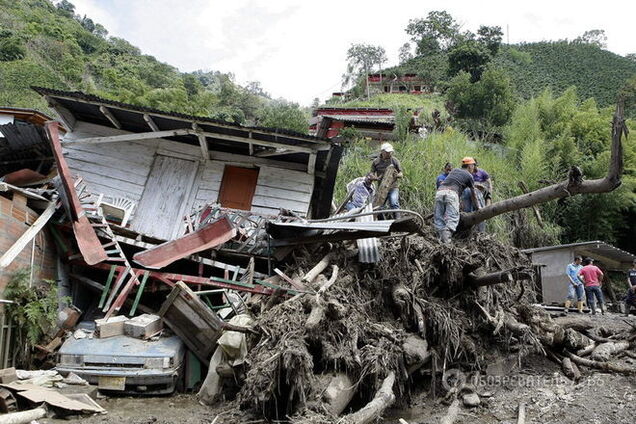 Зсув у Колумбії: загинули понад 60 осіб. Відео і фото з місця подій