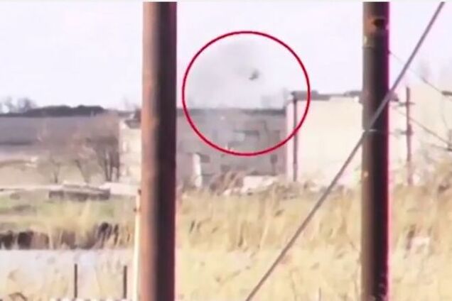 Пряме попадання! Терористи зняли на відео 'приліт' снаряда від бійців АТО