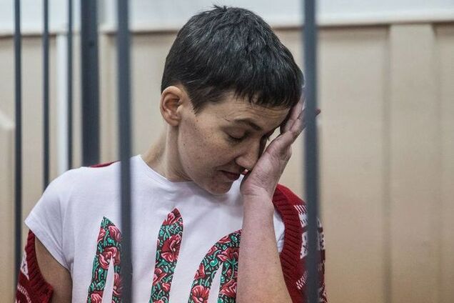 'Не лезет еда в несвободную глотку': Савченко рассказала про камеру-гроб и белый крест в палате