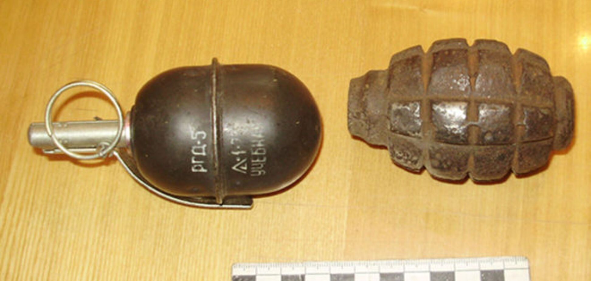 Одесситка случайно нашла в мусорке сумку с гранатами: фотофакт