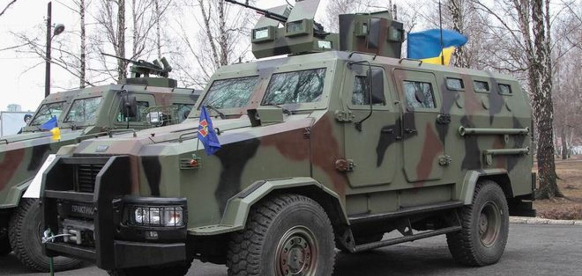 Украинский броневик 'Козак' круче российского 'Тигра': инфографика