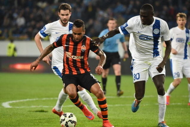 Шахтер - Днепр - 1-1: видео матча