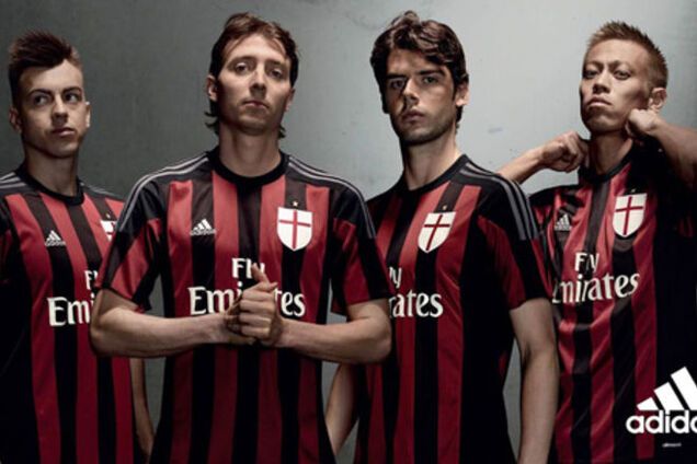 Новое лицо: 'Милан' представил 'кровавую' форму