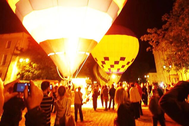 В Каменце-Подольском состоялся международный фестиваль воздушных шаров 'Кубок Подолья'