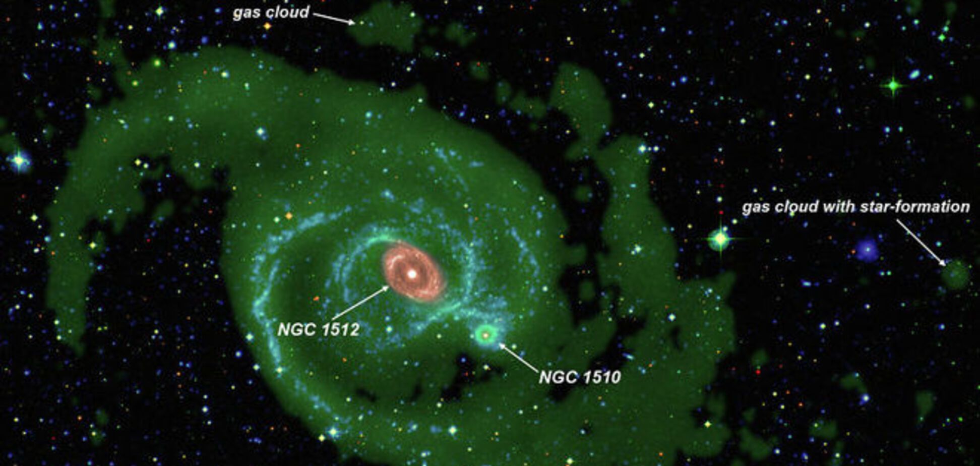 Астрономы нашли во вселенной галактику-'серийного киллера'