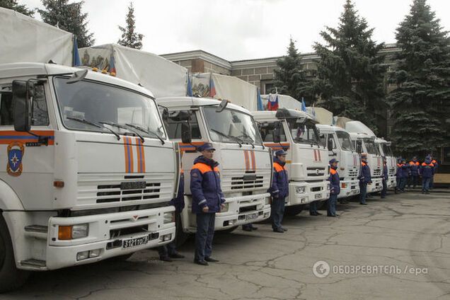 Террористам на Донбасс едет очередной путинский гумконвой