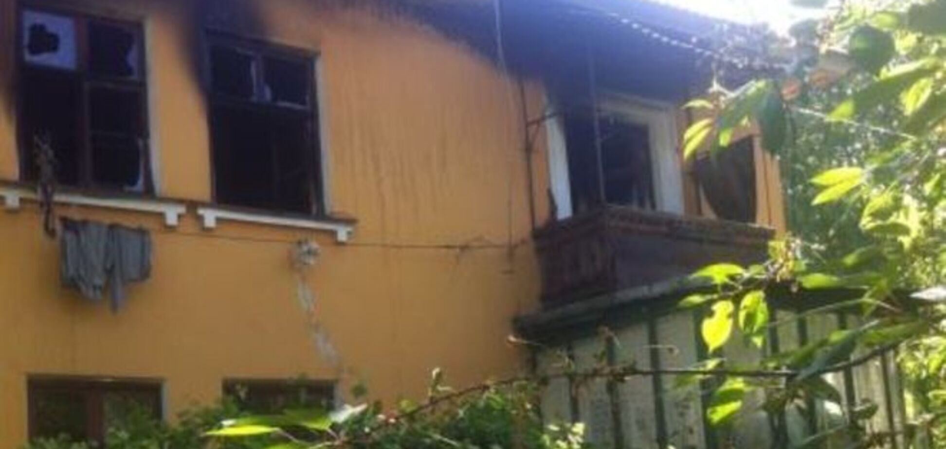 В Киеве при пожаре погиб мужчина