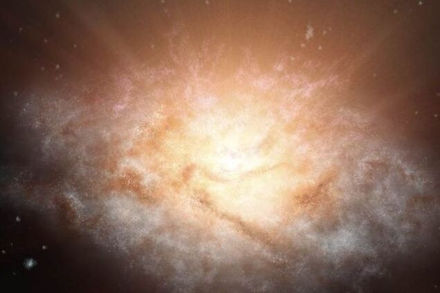 NASA обнаружило самую яркую галактику во Вселенной