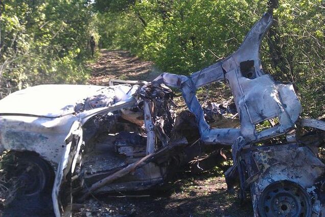 'Патриот' сил АТО подорвался на Донбассе: крышу отбросило на 70 м