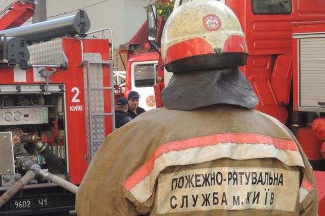 На Крещатике ночью горел заброшенный ресторан