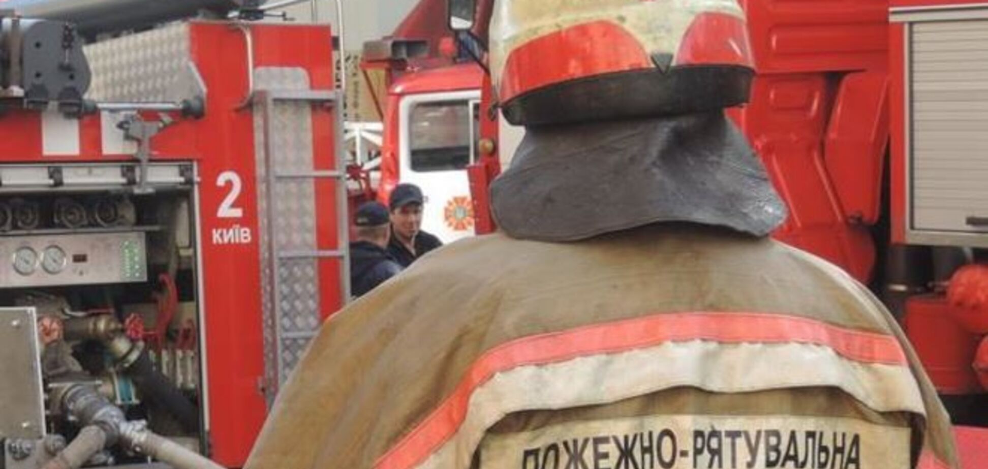 На Крещатике ночью горел заброшенный ресторан