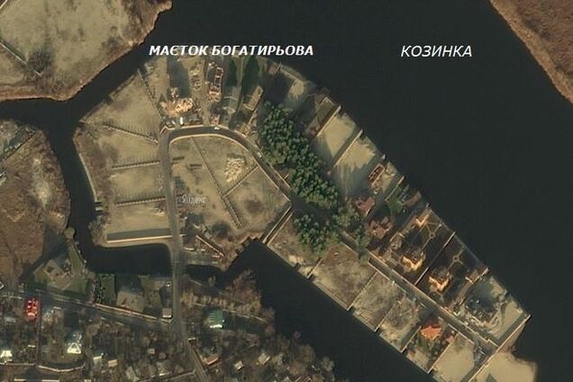 Сын Богатыревой отcудил кусок острова под Киевом