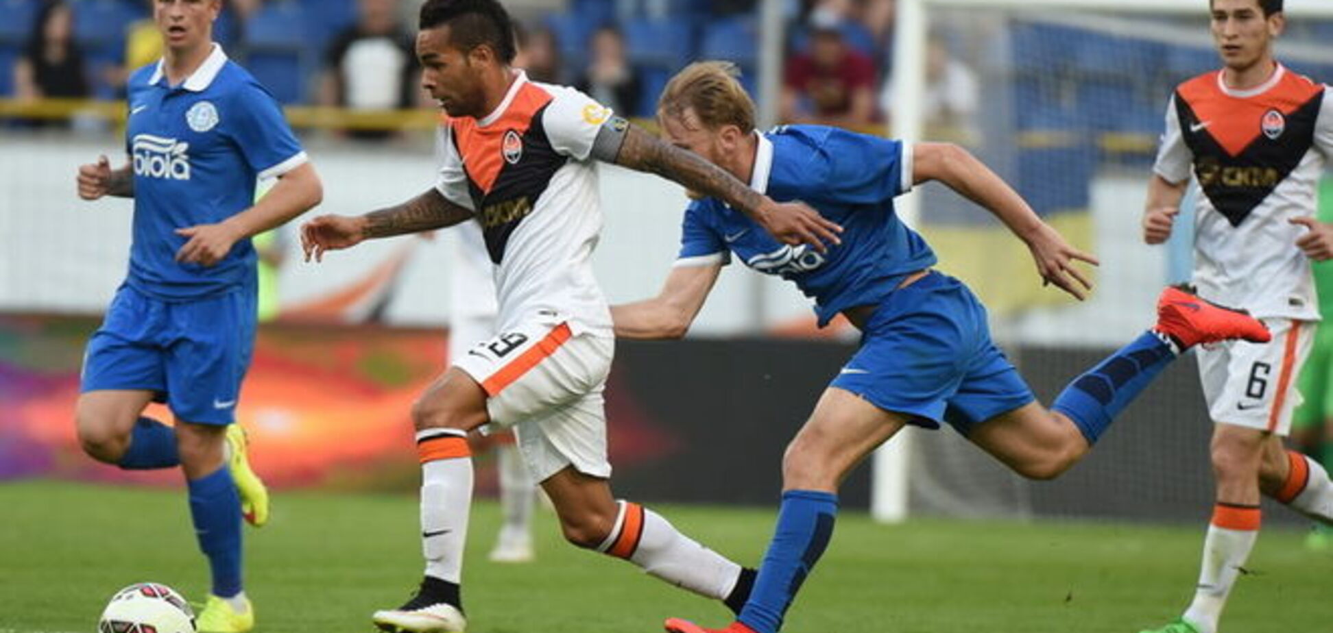 Днепр - Шахтер - 3-2: видео-обзор матча