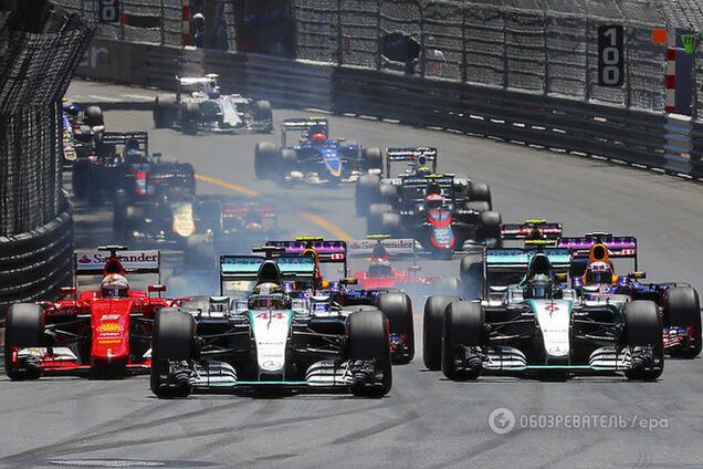 Немец Росберг и россиянин Квят шокировали на Гран-при Монако