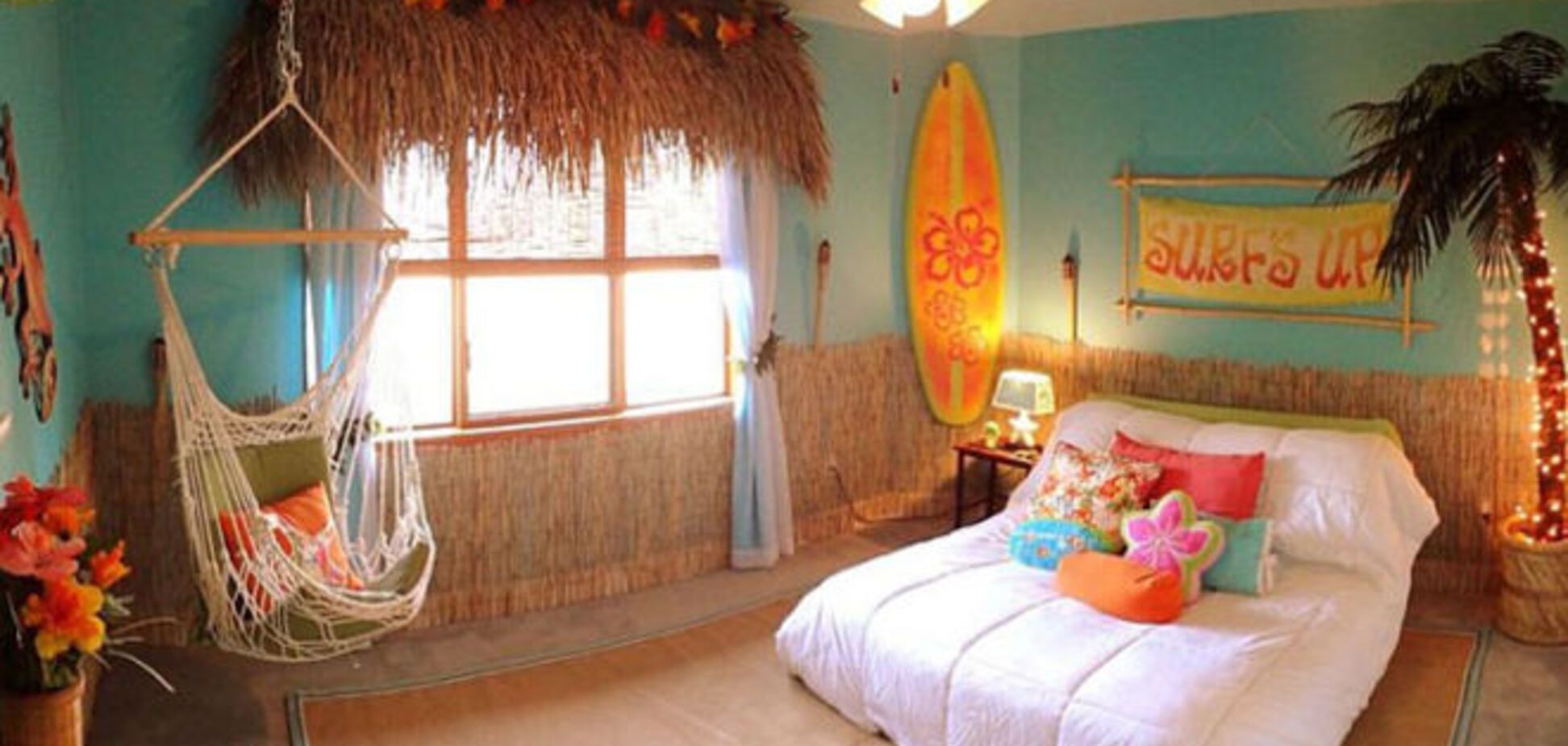 Тропическое веселье: 20 потрясающих интерьеров детских комнат