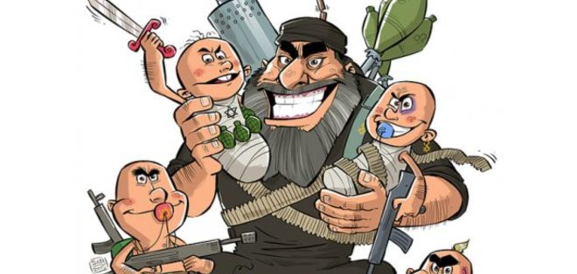 В Иране проходит конкурс карикатур на боевиков ИГИЛ: опубликованы фото