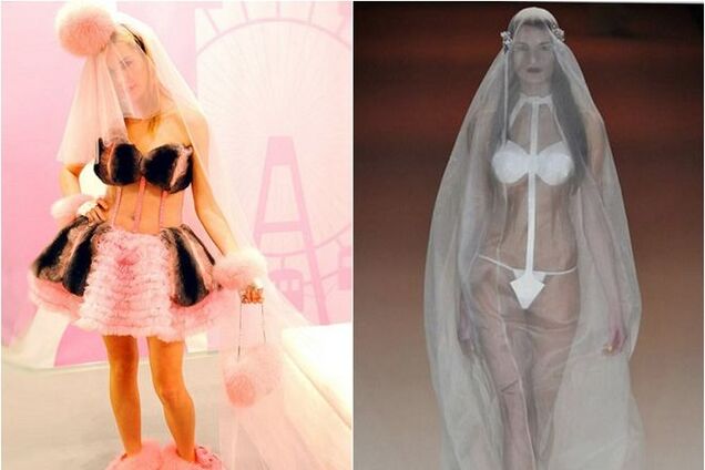 10 нелепых свадебных платьев, которыми можно отпугнуть жениха