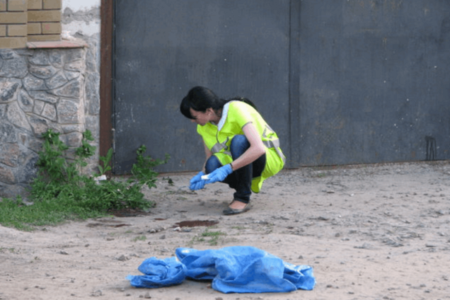 Справа харківського терориста: опубліковано фото з місця вбивства