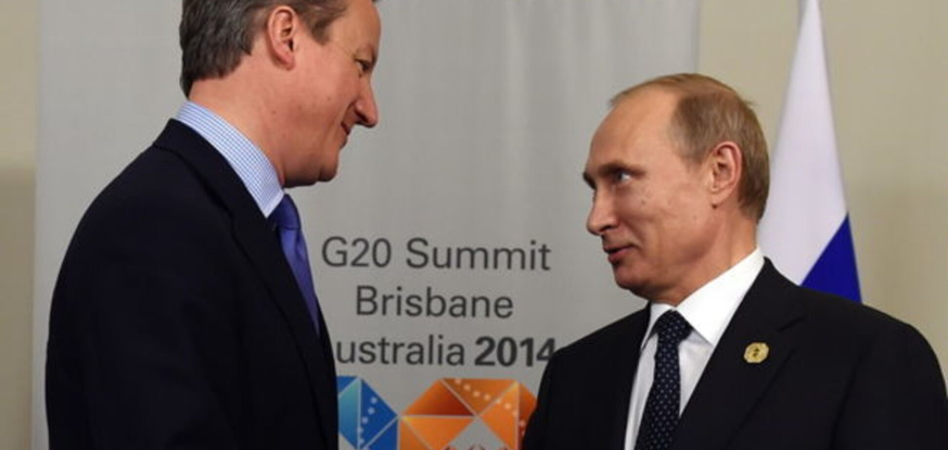 Кэмерон заявил о 'глубоких разногласиях' с Путиным