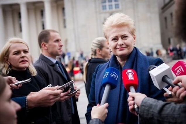 Грибаускайте объяснила, почему Литва 'кинула' Полину Гагарину