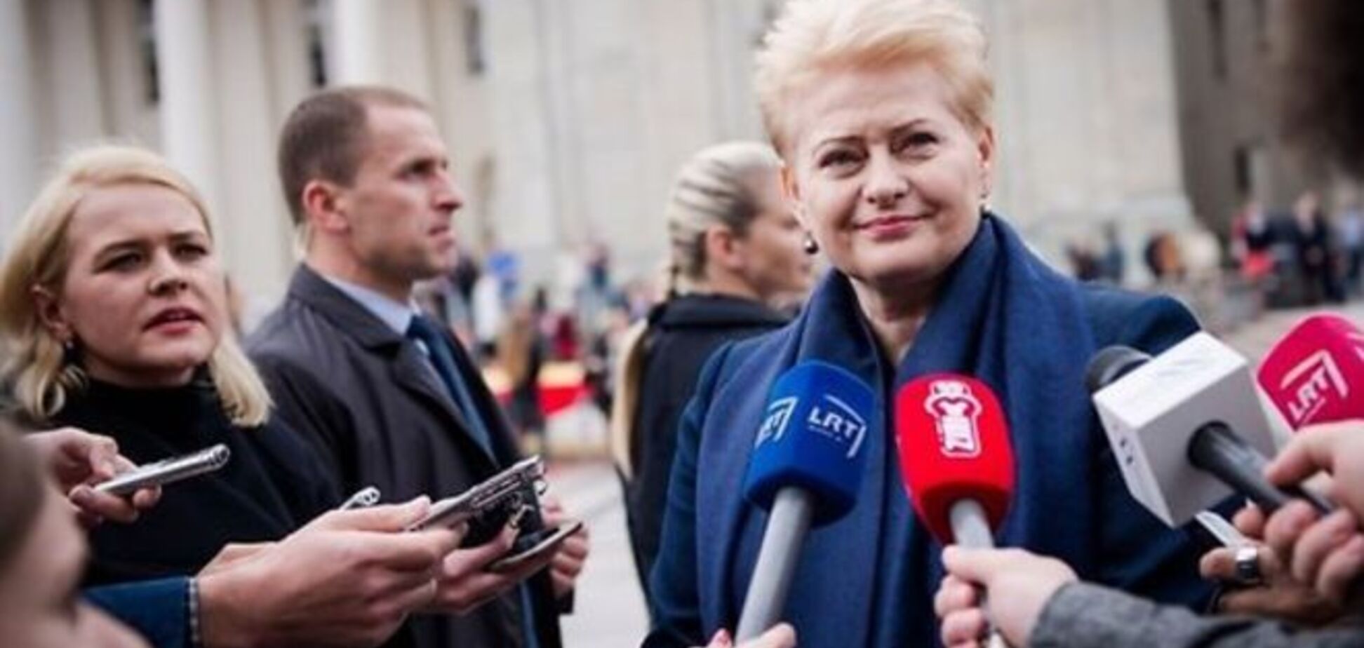 Грибаускайте объяснила, почему Литва 'кинула' Полину Гагарину