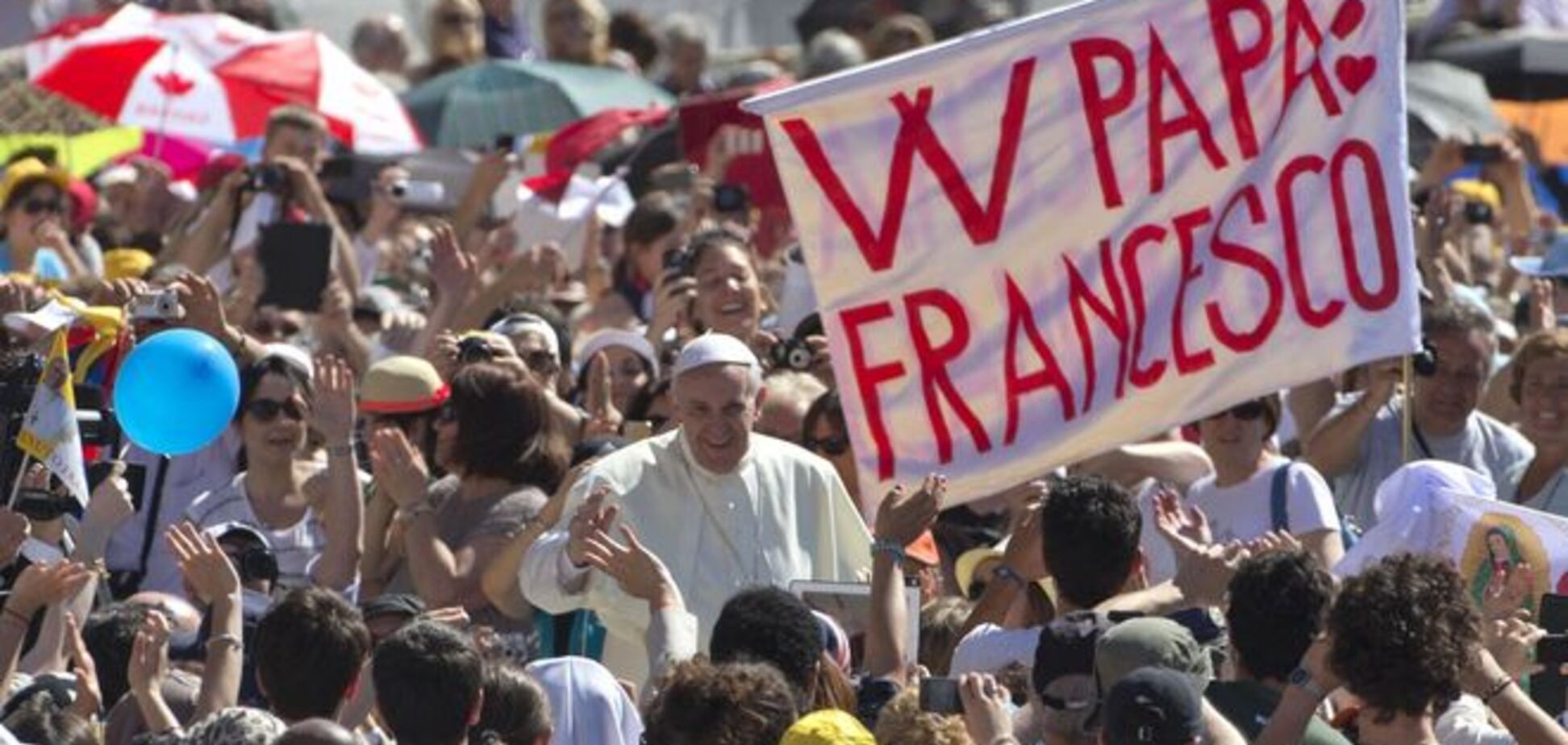 Папа Франциск: я не можу вийти на вулицю