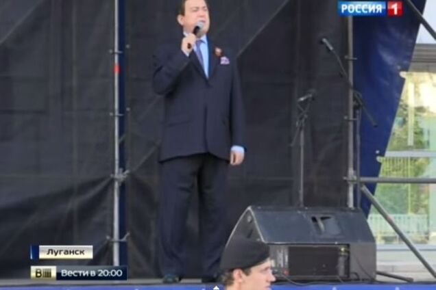 Кобзон в Луганську заспівав про ліквідованого терориста Мозгового