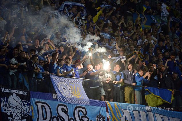 Фанаты спели 'Путин - х*йло!' в финале Лиги Европы