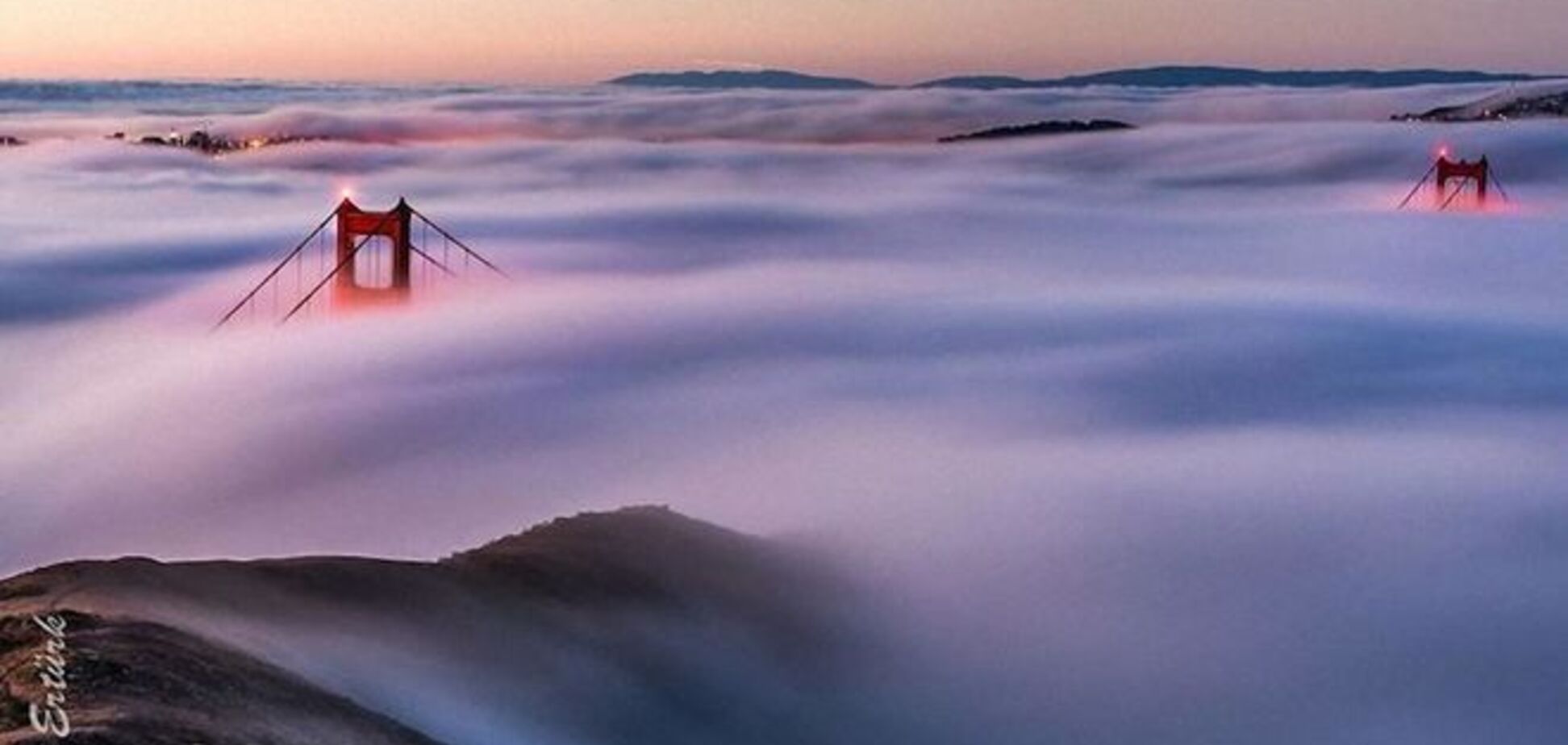 Сказочные Золотые Ворота – мост, который покорил фотографов со всего мира