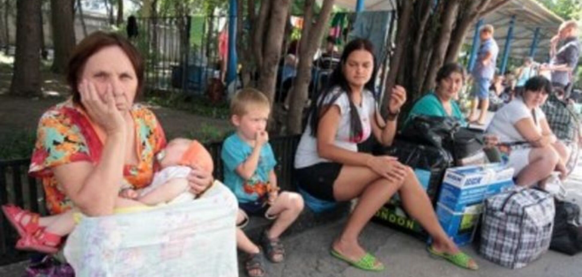 В России беженцам из Донбасса приказали 'освободить помещение'