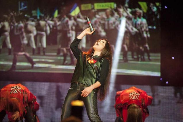 Руслана исполнила повстанческое танго во львовской опере
