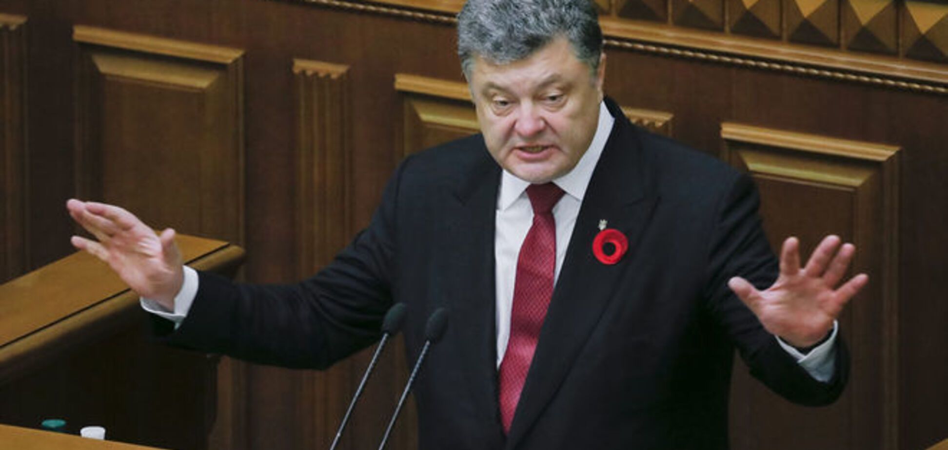 Порошенко назвал провал 'Новороссии' своим главным достижением за год