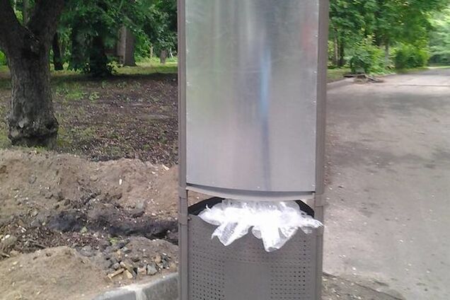 В Киеве появятся стильные мусоросборники: фотофакт