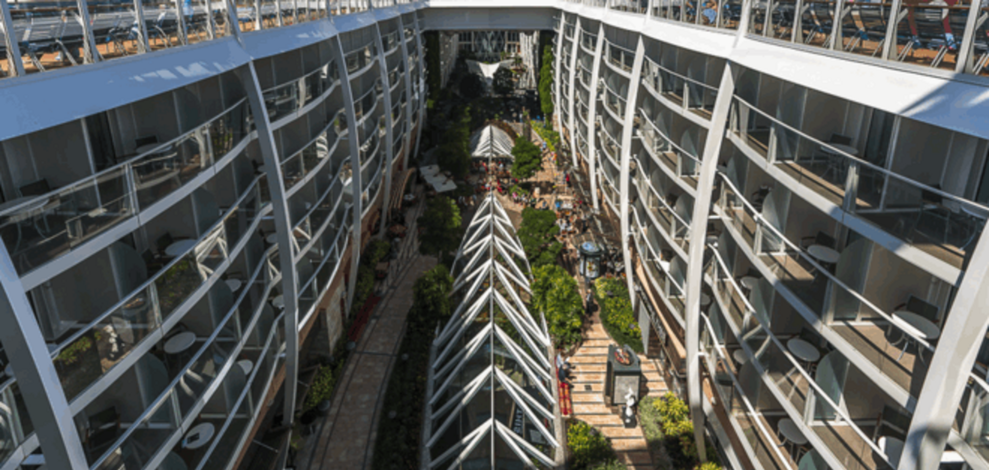 Самый большой в мире круизный лайнер